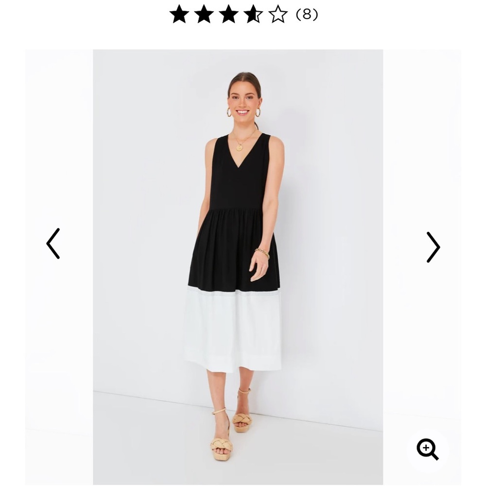 Black and white Dylan dress